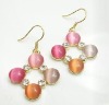 Wholesale Fashion alloy earring with diamond