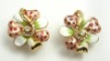 Wholesale Fashion alloy earring with diamond