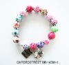 Wholesale fashion beaded bracelet with charms 2011
