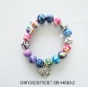 Wholesale fashion beaded bracelet with charms 2011