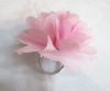 Fabric flower finger ring