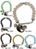 Wholesale Charm beaded bracelet with fashion love heart