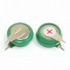 NiMH rechargeable hearing aid battery