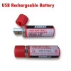 Wholesale 1.2V AA Size USB Rechargeable Battery