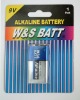 Wholesale 9V alkaline dry battery