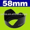 New 58mm Screw Mount Lens Hood