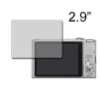 Wholesale 3 pack premiun ulter griding clear screen protector for camera 2.9"