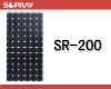 200W MonoCrystalline Solar panel