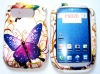 Butterfly design rubber snap-on hard case for P9020