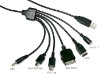 Wholesale six in one multi-functional USB charger
