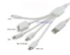 Wholesale multi-functional USB charging cable, one for all