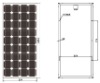 OUMEIDE 150Watt Monocrystalline Solar Panels