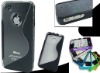 Wholesale PC+TPU cover cases for iphone4g