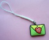 2011 Silicone cell phone pendant