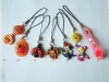 Wholesale soft PVC cell phone charm