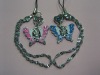 Wholesale Couple Butterflies Zinc Alloy Plating Cellphone Lanyard