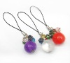 crystal moblie phone chain