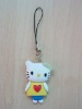 soft PVC cell phone charm