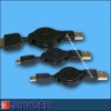 Wholesale retrackable usb cables