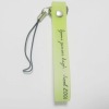 Wholesale PVC mobile phone chain with logo