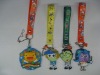 Wholesale 3D cartoon plastic mobile phone strap