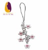 Wholesale HOT SALE- adorable painting craft zinc alloy mobile phone chain