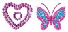 Wholesale Mobile Phone Crystal Sticker