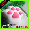 (Patented product) 2011 Cat Paw LED Keychain with voice and Light(Add torch function)