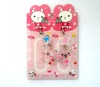 pretty PVC mobile phone charm