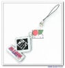 Wholesale PVC Mobile Phone Strap, Ideal for Promotional Gifts