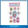 Wholesale princess stickers (XC-1039)
