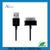 Wholesale Black USB Data Sync Charger Cable for Sumsung GALAXY Tab P1000