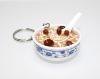 Wholesale Simulation food cell phone strap