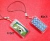 Wholesale mini solar mobile phone key chain with custom logo