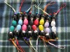 Wholesale Mini wooden figurine for cellphone straps Accept PayPal