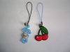 Wholesale Soft PVC mobilephone strap