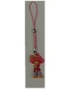 Wholesale Charm plastic cellphone strap