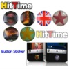 Wholesale 600 PCS Cute Soft Button Sticker (6Pcs/set ) for your cellphone Wholesale