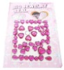 Wholesale heart shape rhinestone sticker