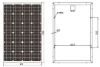 Wholesale OUMEIDE 100watt monocrystalline solar panel