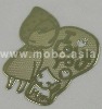 Wholesale new style mobile cell phone sticker anti radiation promotion sticker gifts digital sticker