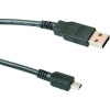 Wholesale MINI USB Cable with A Male to Mini-B 5pin Male 28/24AWG w/ Ferrite Core (Gold Plated)