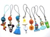 Wholesale PVC cell phone charm