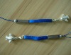 Wholesale metal plane mobile phone straps