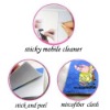 Wholesale Microfiber mobile sticker w/cleaning cloth,good for advertisement.EN71/CPSIA