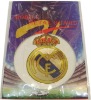 Wholesale football fans laser big mobilephone stickers/world cup stickers/football souvenirs/promotion gift/sports stickers