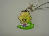 Wholesale pvc cellphone strap