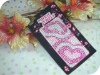 Wholesale Acrylic Rhinestone sticker used for mobile phone,Mp3