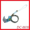 Wholesale newest style cellphone chain,chirstmas jewelry cellphone chain