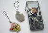 (Exquisite Promotion Gift)mobile cleaner / pvc mobile chain